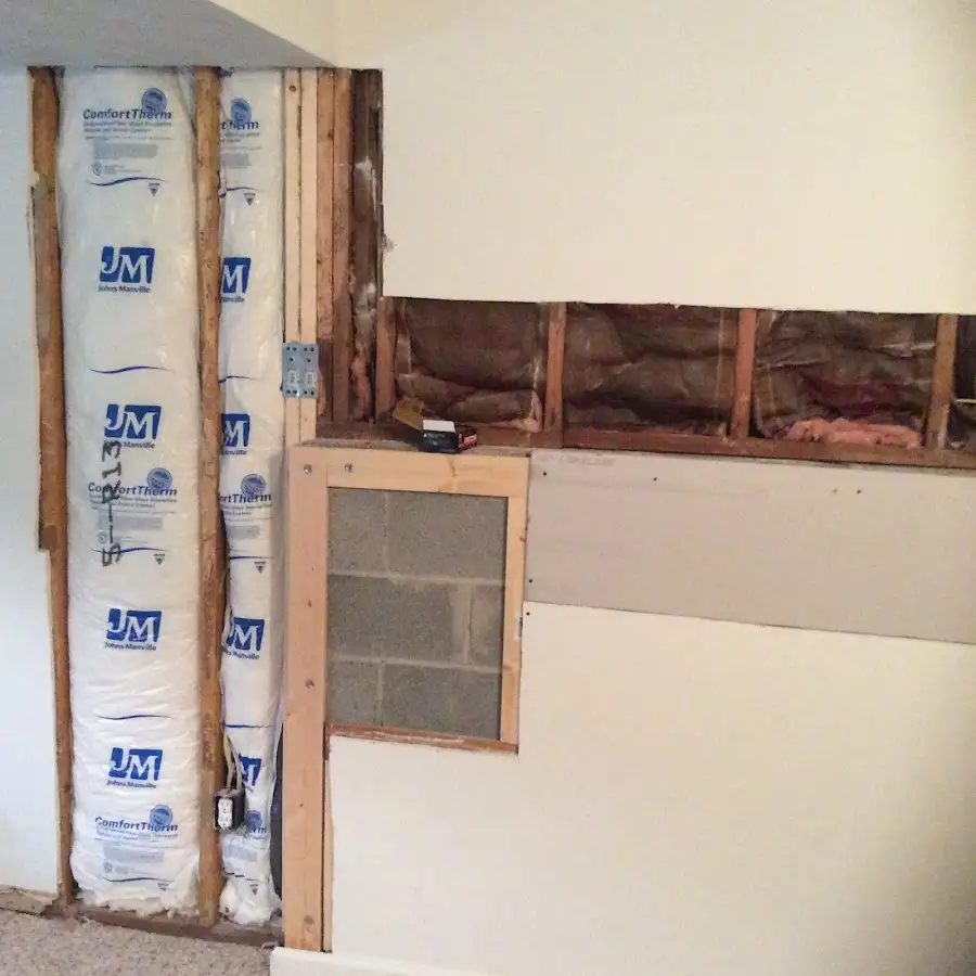 Wall insulation replacement during Odor Removal & Deodorization in Aberdeen